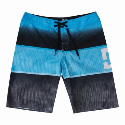 DC Refort 21" Boardshorts Férfi Rövidnadrág Fekete/Kék (ZPHI53798)